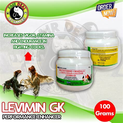 levimin gk|Levimin GK 100g – Sabong Depot Poultry & Gamefowl Supplies.